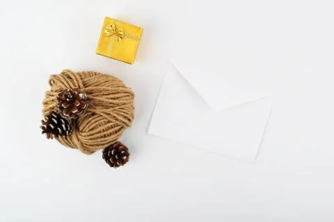 Mock up objects New Year's mood Foto stock