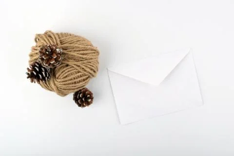 Mock up objects New Year's mood Foto stock