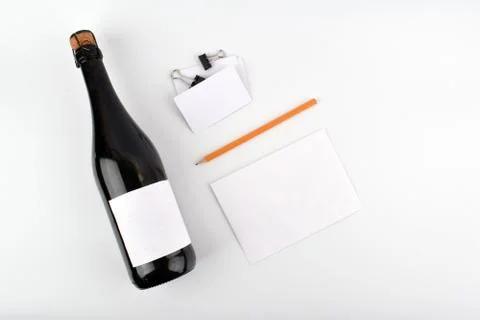 Mock up objects New Year's mood Foto stock