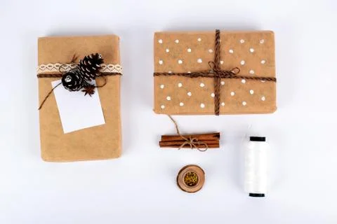 Mock up objects New Year's mood Foto stock