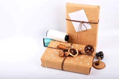 Mock up objects New Year's mood Foto stock