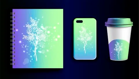 Mock up vector set Stock Illustration