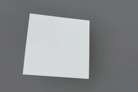 Mock-up white cover a square 스톡 일러스트