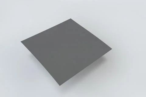 Mock-up white cover a square Stock Illustration