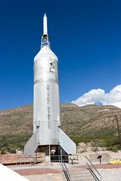 Mockup of the Apollo Space Craft Foto stock