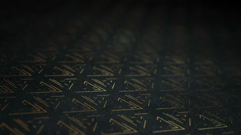 Mockup Background Black Gold in a 3D animation Stock Footage 235635676