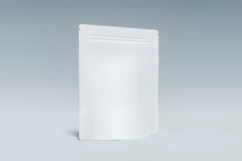 Mockup bag of supplements Stock Photos