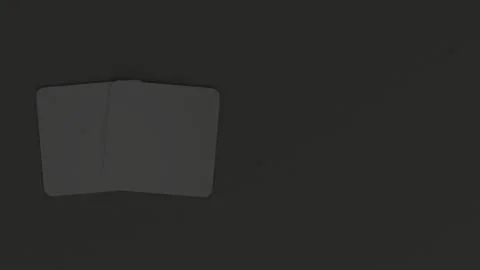 Mockup of blank black square beer coasters Illustrazione stock