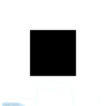 Mockup of blank square black icon. Template vector illustration for design Stock Illustration