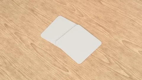 Mockup of blank white square beer coasters Stock Illustration