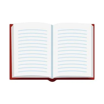 Mockup of a book Stock Illustration