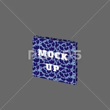 MOCKUP BOX EASY CREATE YOUR DESIGN Modello PSD