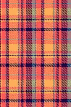 Mockup check texture pattern, square plaid fabric vector. Premium tartan ba.. Stock Illustration