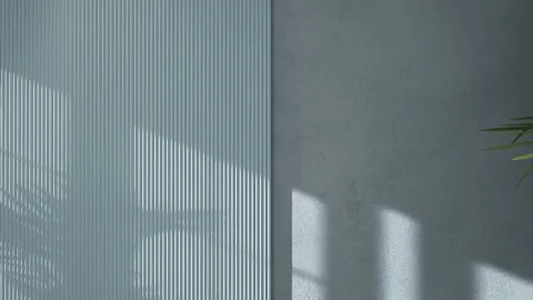 Mockup decorates wall paint background Stock Footage 208070563