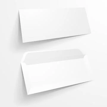 Mockup Envelopes Stock Illustration