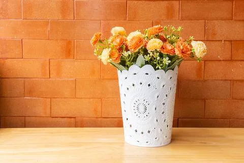 Mockup flower Foto stock