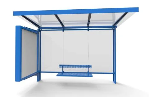 Mockup information panel illustration 3d rendering Illustrazione stock