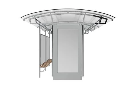 Mockup information panel illustration 3d rendering Illustrazione stock