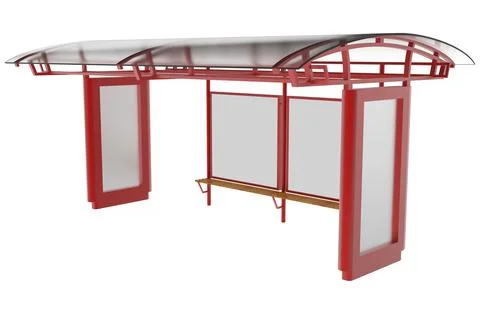 Mockup information panel illustration 3d rendering Stock Illustration