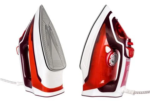 Mockup iron side view Stock Photos