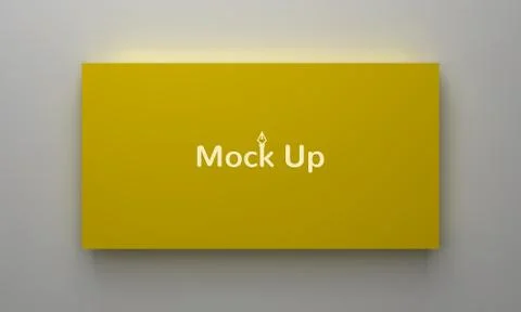Mockup of a landscape-oriented magazine or catalogue. Blank sheet of paper. Stock Illustration