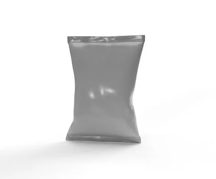 Mockup of pack a snack packaging Stock Photos