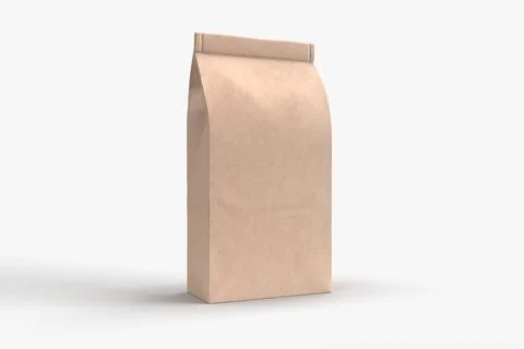 Mockup of pack a snack packaging Stock Photos