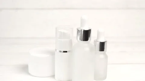 Mockup of packages, jars and bottles Stock Footage 154631408
