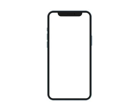 Mockup phone . Mock up screen phone. Stock Illustration