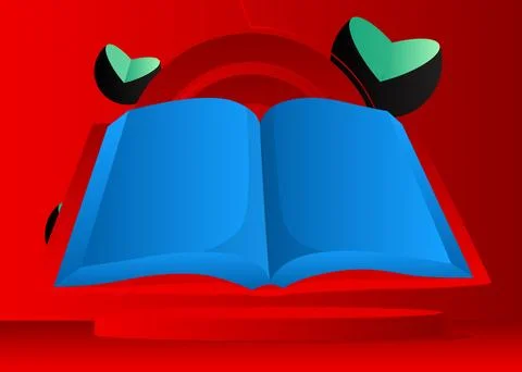 Mockup product display with Book. Vector cylinder pedestal podium. Stage sh.. Stock Illustration