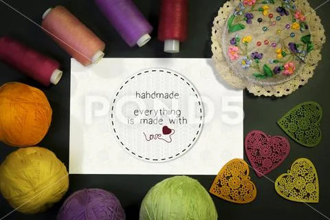 Mockup psd for desing handmade PSD Template