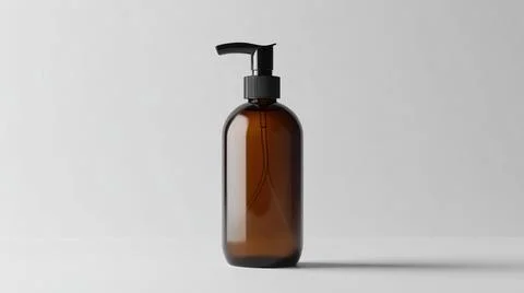 Mockup Skincare Bottles Templates Isolated Background Stock Illustration