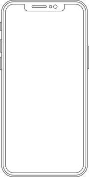 Mockup smart phone Image set Transparent screen modern smartphone icon set Illustrazione stock