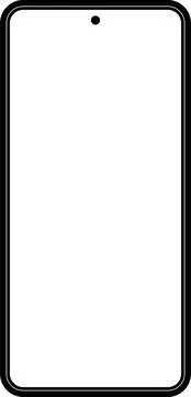 Mockup smart phone Image set Transparent screen modern smartphone icon set Illustrazione stock