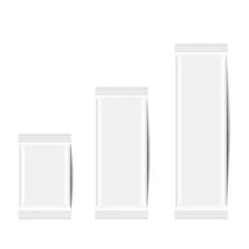 Mockup Snack Bars Stock Illustration