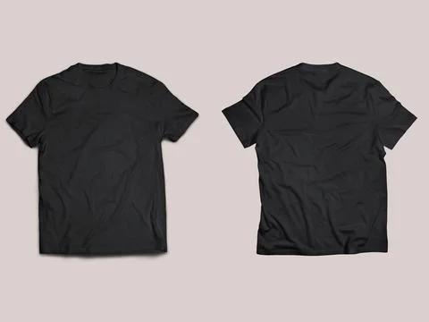 Mockup t-shirt front back 스톡 일러스트