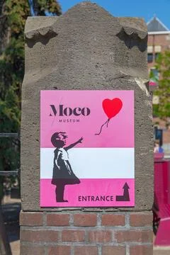 Moco Museum Sign Stock Photos