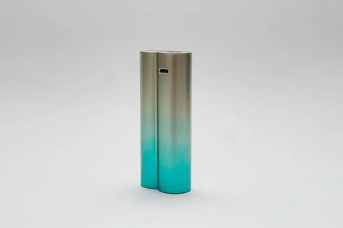 Mod with color Vape e-cigarete tool with white background Stock Photos