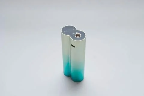 Mod with color Vape e-cigarete tool with white background Stock Photos