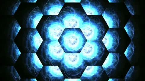 Mod electricblue flyeye Stock Footage 21234824