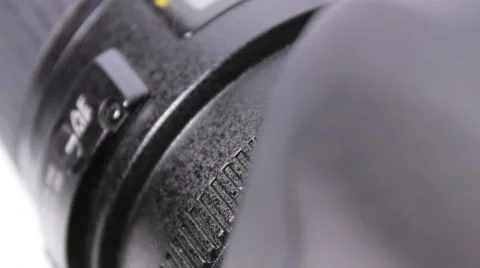 Mode dial lock of the camera reflex 스톡 동영상 57743606