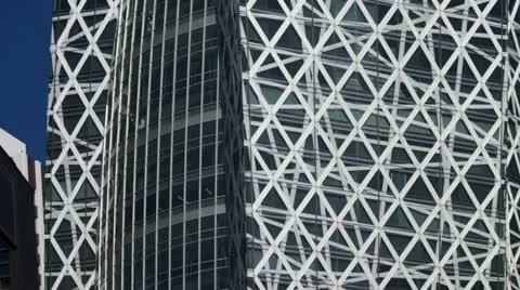 Mode Gakuen Cocoon Tower Stock Footage 21250180