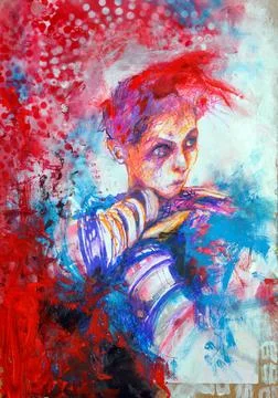 Mode6 Illustrazione stock