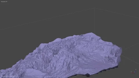 Model 3d mining mehs Video stock 254202579