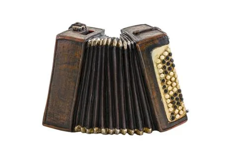 Model of accordion Foto stock