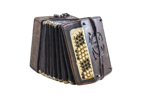 Model of accordion Stock Photos