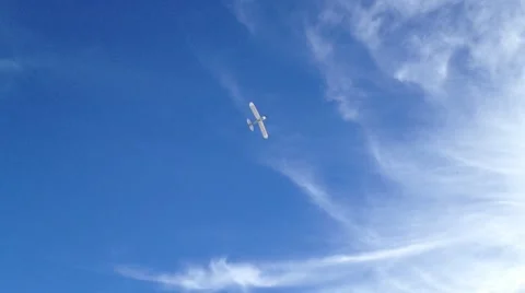 Model Airplane on Bowen Island Video stock 45592056