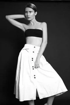 Model Alkhovskaya Stock Photos