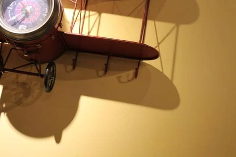 Model of an ancient plane Foto stock