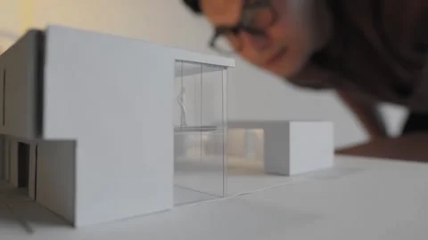 Model being checked Stock Footage 288992253